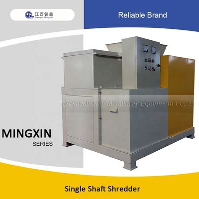 ποιότητας  Household Scrap tire plastic lump Cutter mini metal waste bottle chipper cardboard Foam single shaft shredders machine εργοστάσιο