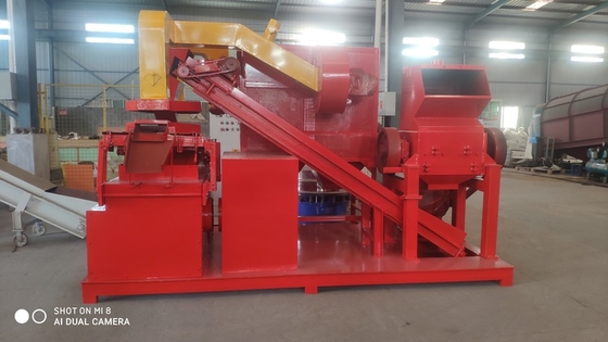 500KG/H Granulator καλωδίων απορρίματος εξοπλισμού ανακύκλωσης χάλκινων καλωδίων αποβλήτων μηχανή